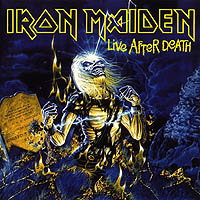 Live After Death cd cover